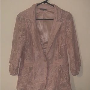 Lace Blazer, Size M